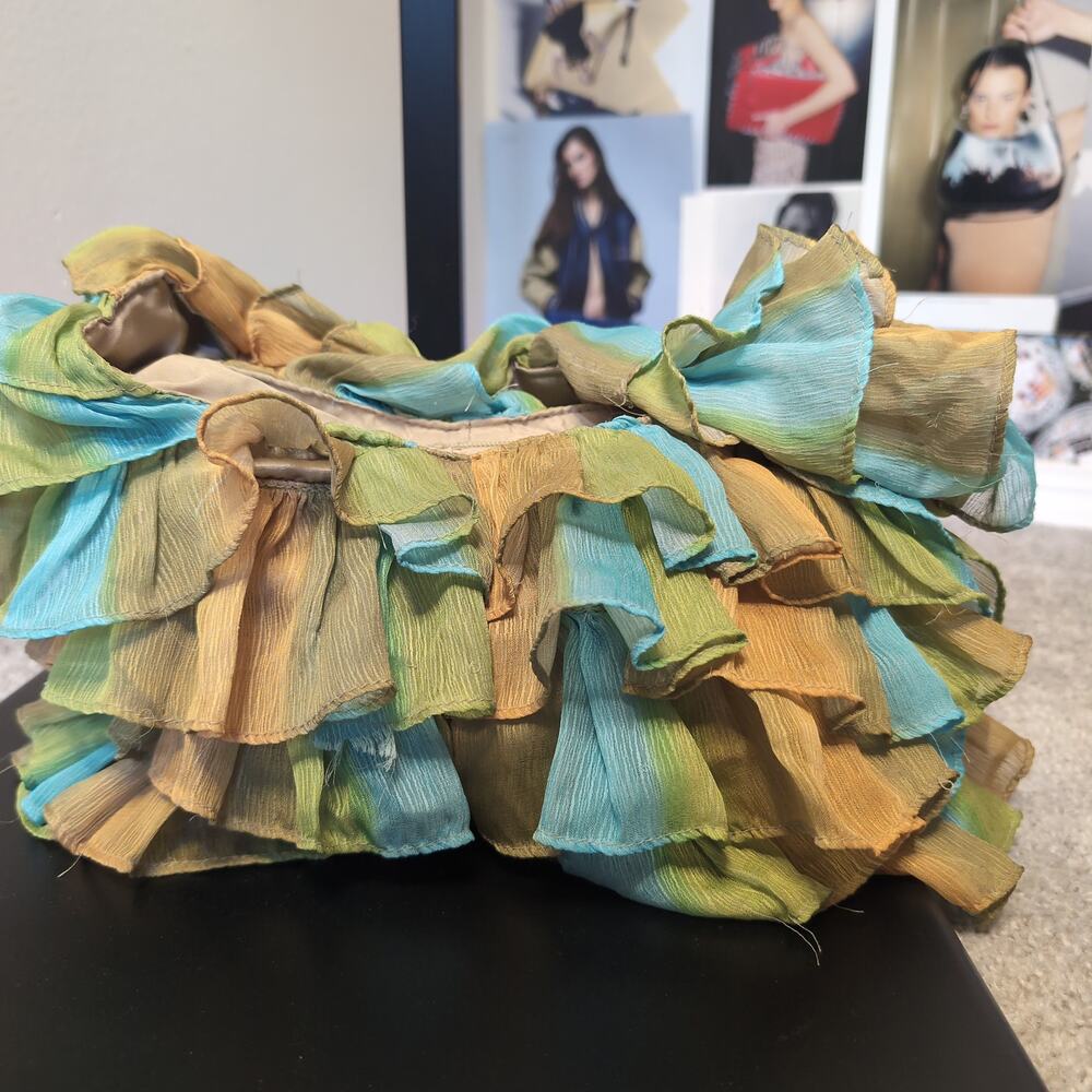 Ruffled Shoulder Bag Y2k Fairycore